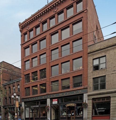 Seattle Quilt Building: 318 1st Ave S, Seattle, WA 98104